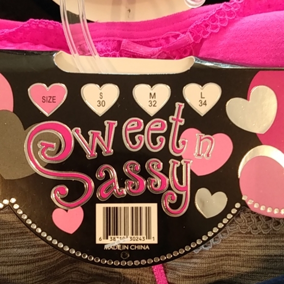 2Pks Bra's By Sweet n Sassy Size Small, Total of 4Bra's - Picture 5 of 5